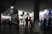 Muzeum Sametové revoluce | Projektil architekti | 2013 | V0875  vizualizace | interiérové vizualizace 