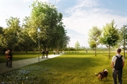 Rekonstrukce parku Letná | 2014 | V0978  vizualizace | exteriérové vizualizace 