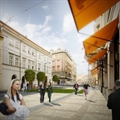 Prague street reconstruction | TaK Architects | 2010 | V0202  vizualizace | exterior visualizations 