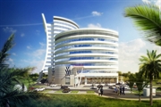 Gabon Business Center | HELIKA | 2011 | V0789  vizualizace | exterior visualizations 