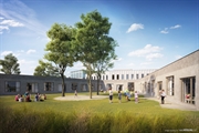 School in Klecany | m4 architekti | 2019 | V1224  vizualizace | exterior visualizations 