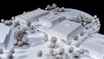 ZSMS Sadova | Projektil Architects | 2022 | V1401  modely | mass models 